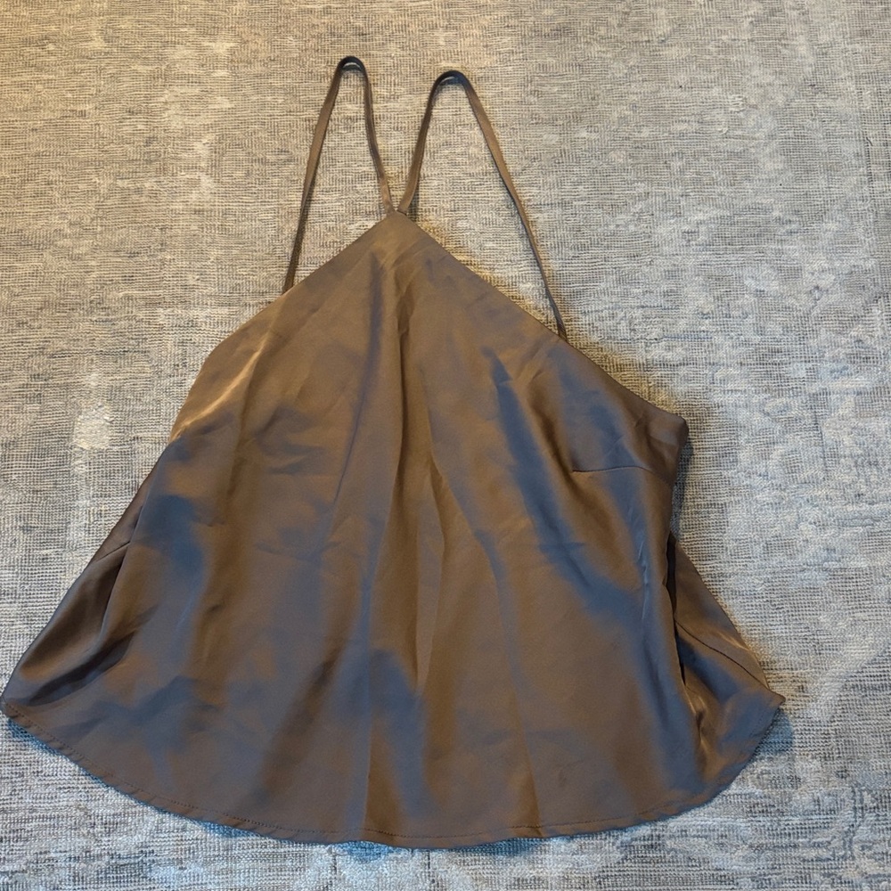 Forever 21 Taupe Satin Camisole